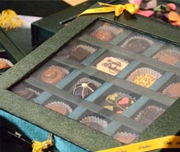 chocolates Assorted transparent box